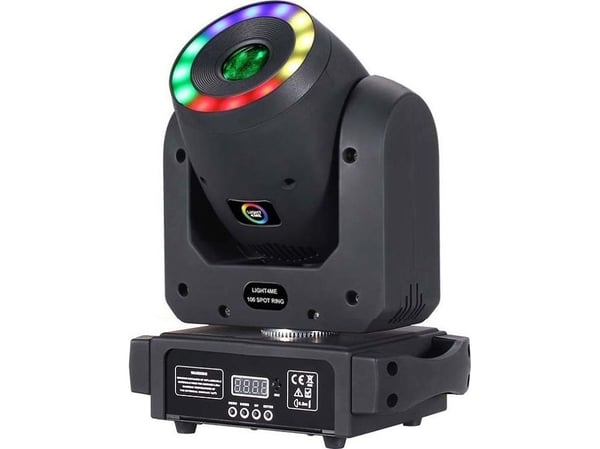 LIGHT4ME 100 spot ring glow LED bevegelig scenelys