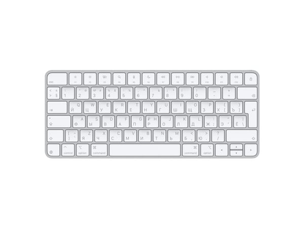 Apple Magic Keyboard - Tastatur - USB-C - trådløs - Bluetooth - QWERTY - Russisk
