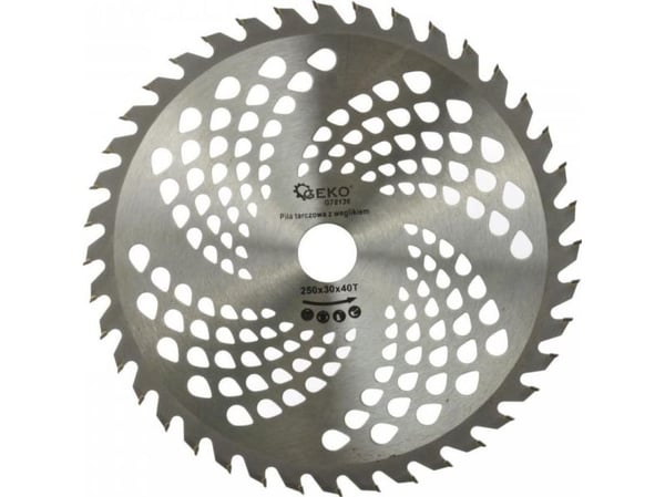 GEKO kappeskive for tre 250x30x40T (hull) 50 stk G78136