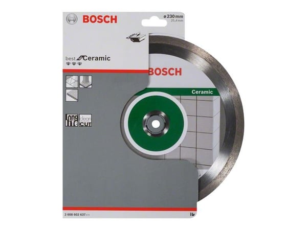 Bosch Best for Ceramic - Diamantskjæreplate - for keramisk - 230 mm