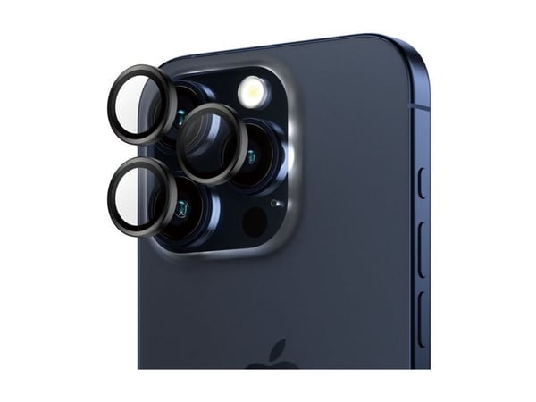 PanzerGlass SAFE. by ® Camera Lens Protector Black iPhone 15 Pro | 15 Pro Max | Bulk, Apple, Apple - iPhone 15 Pro, Apple - iPhone 15 Pro Max, Asen...