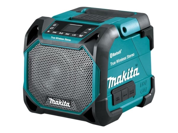 Makita DMR203, 3,58 cm (1,41"), 3,6 cm, 10,2 cm (4"), 10,2 cm, Langallinen, Kannettava stereokaiutin