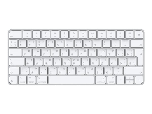 Apple Magic Keyboard - Tastatur - USB-C - trådløs - Bluetooth - QWERTY - Russisk