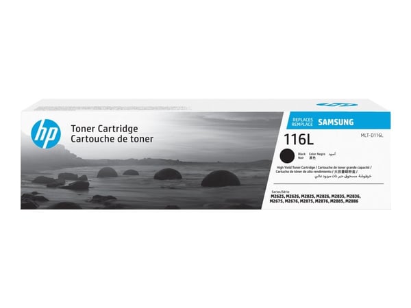 HP MLT-D116L - Høy ytelse - svart - original - tonerpatron (SU828A) - for Xpress SL-M2625, M2626, M2675, M2676, M2825, M2826, M2836, M2875, M2876, ...