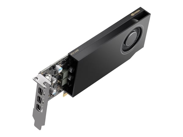 NVIDIA RTX - Grafikkort - RTX A400 - 4 GB - 4 x Mini DisplayPort