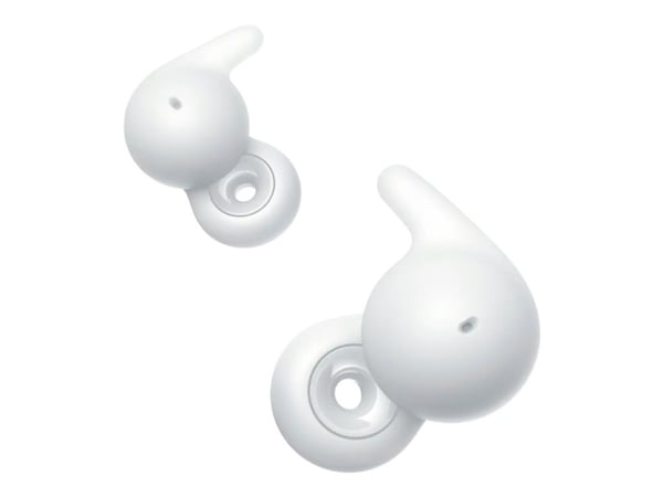 Sony LinkBuds Open - True wireless-hodetelefoner med mikrofon - i øret - Bluetooth - hvit