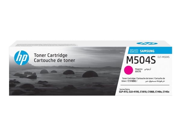 HP CLT-M504S - Magenta - original - tonerpatron (SU292A) - for Samsung CLP-415, CLX-4195; MultiXpress SL-C1453, C1454; Xpress SL-C1404, C1810, C1860