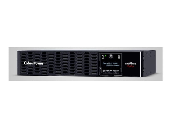 CyberPower Professional Rack Mount PR1000ERT2UC - UPS (rackmonterbar/ekstern) - AC 220/230/240 V - 1000 watt - 1000 VA - RS-232, USB - utgangskonta...