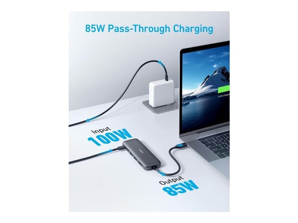 ANKER 332 USB-C HUB (5-IN-1) SVART