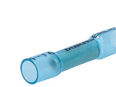 Puristusholkki liimalla, Sininen - 2,5mm² Duraseal, 100 kpl pakkaus. - (100 kpl.)