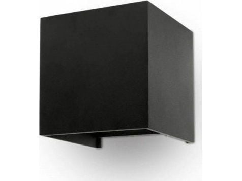 V-TAC VT-759-B-N utendørs veggbelysning LED EEK: E (A - G) 5 W LED (RGB) Just Black