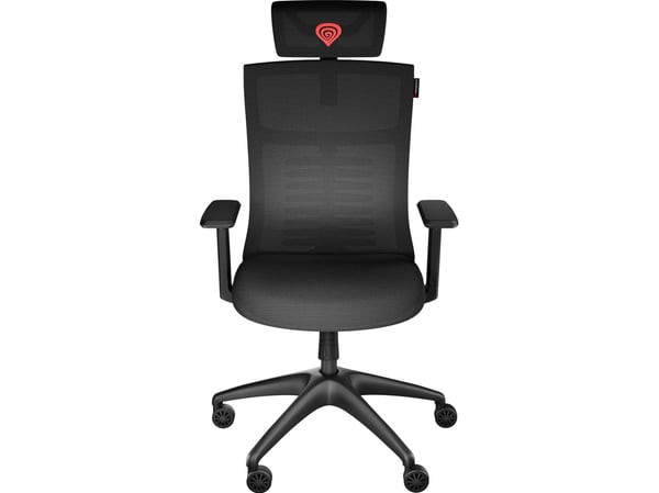Genesis Astat 200 G2 - Spelstol - ergonomisk - armstöd - T-formad - lutning - mesh-tyg, mesh PureFlow - svart
