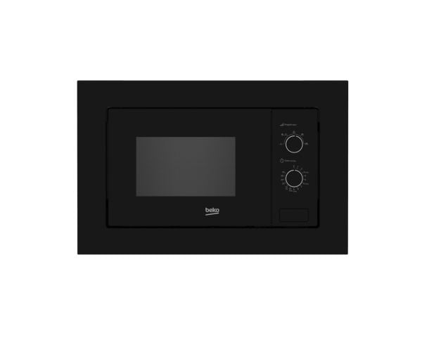 Beko BMOB20202B, Inbyggd, Solo mikrovågsugn, 20 L, 800 W, Roterande, Svart
