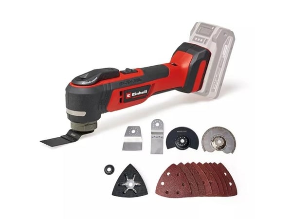 Einhell TP-MG 18 Li BL - Solo, Slipning, Slipning, Sågning, Svart, Röd, Batteri, Litium-Ion (Li-Ion), 18 V, 1,08 kg - SOLO