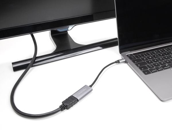 DeLOCK 60021, USB Type-C, HDMI-lähtö, 7680 x 4320 pikseliä