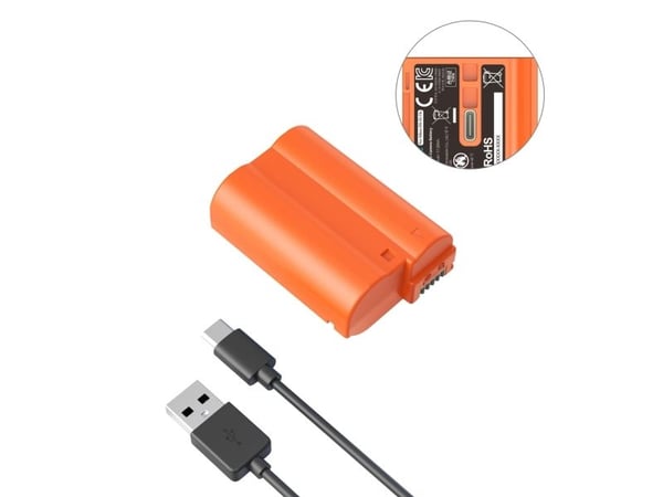 SmallRig EN-EL15C, Nikon, 2400 mAh, 7,2 V, Lithium-Ion (Li-Ion)