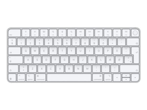 Apple Magic Keyboard with Touch ID - Tastatur - USB-C - trådløs - Bluetooth - QWERTY - Dansk