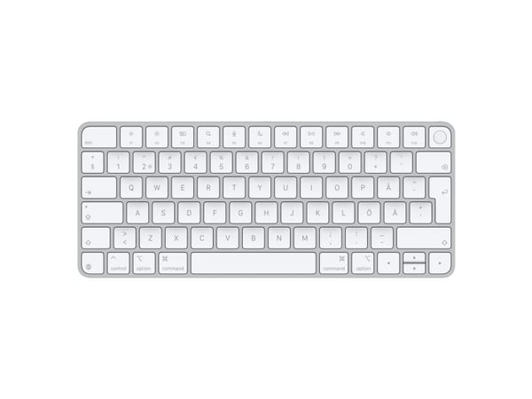 Apple Magic Keyboard with Touch ID - Tastatur - USB-C - trådløs - Bluetooth - Svensk