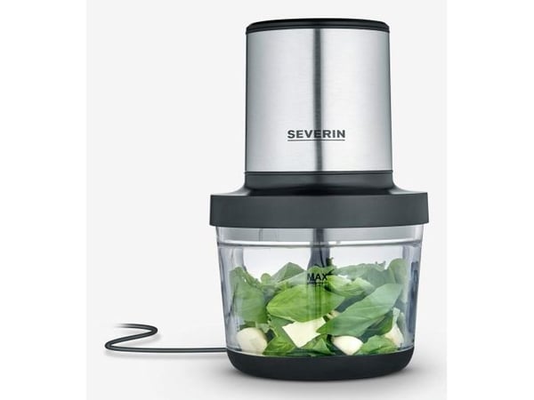 Severin KM 3867, 1 l, Svart, Sølv, Gjennomsiktig, Glass, Plast, Knapper, 400 W