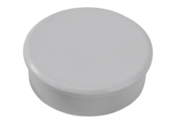 Dahle-magneetit 38 mm pyöreät harmaat - (10 kpl)