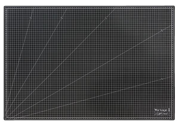 Skjærematte 60x90 cm svart Dahle VANTAGE A1