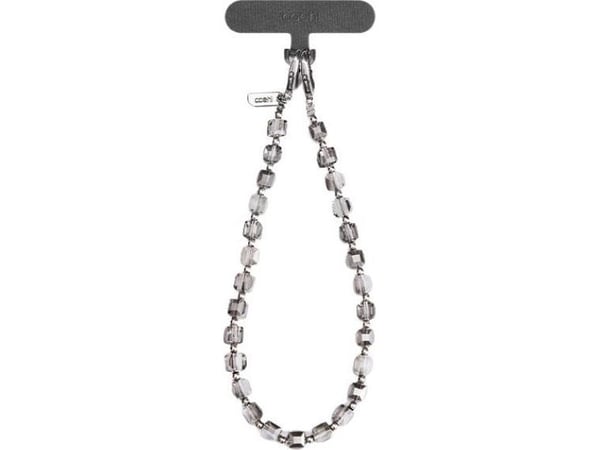 Uniq UNIQ Coehl Candy Gem Handstrap universal telefonsladd silver/silver glittrande