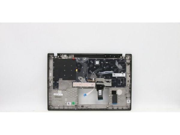 Lite-On - Erstatningstastatur for bærbar PC - bakbelysning - Dansk - svart - med toppdeksel - for ThinkPad T14s Gen 2 20WM, 20WN