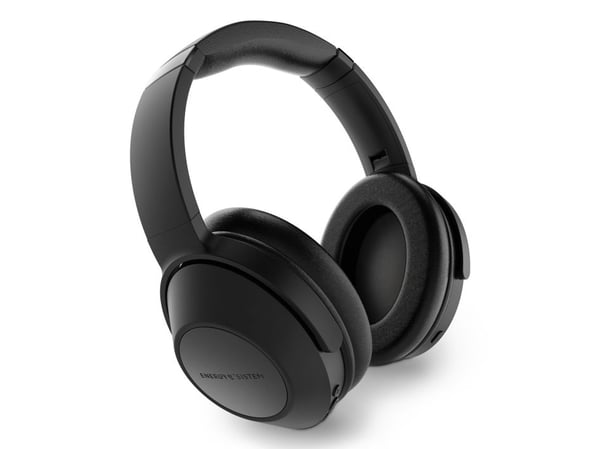 Energy Sistem BT Travel 6 ANC, Langallinen & langaton, 20 - 20000 Hz, Puhelut/Musiikki, 255 g, Kuulokkeet, musta