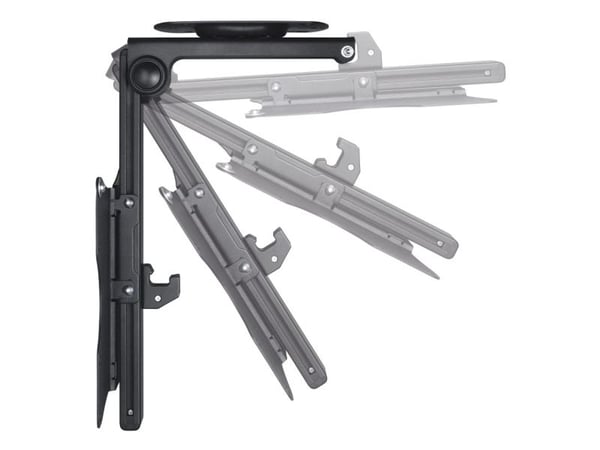 Hama 00220876, 48,3 cm (19"), 116,8 cm (46"), 75 x 75 mm, 200 x 200 mm, Stål, Svart