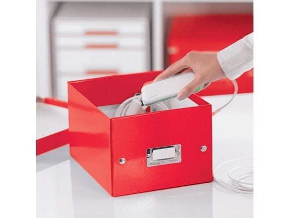 Leitz Click & Store WOW - Lagerboks - small - for A5 (148 x 210 mm) - rød
