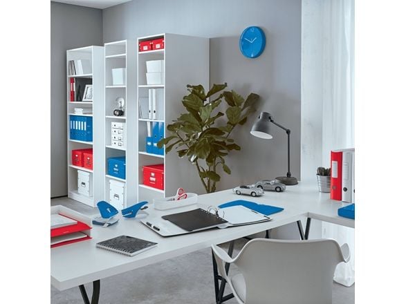 Leitz NeXXt WOW - Skrivebordstilbehørsett - 2 deler - metall - rød