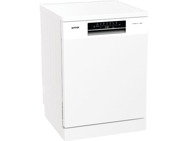 Gorenje GS642E90W, Vapaasti seisova, Kokonaiskoko (60 cm), Valkoinen, Kosketus, Ruostumaton teräs, 13 paikkoja