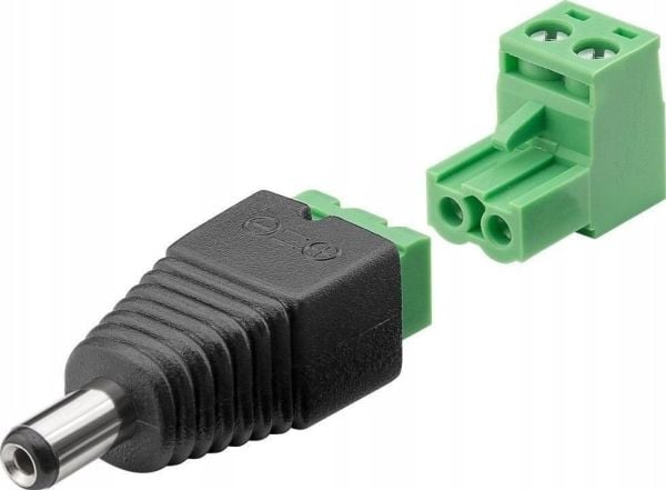 Goobayn 2-napainen DC-pistokeliitin (5,50 x 2,10 mm)