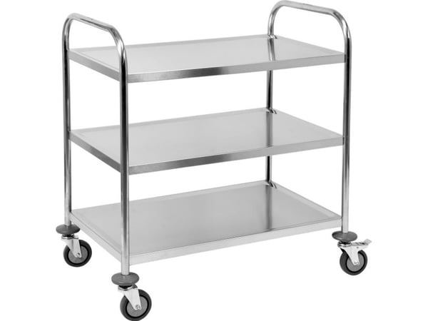 Serveringsvogn med 3 hyller