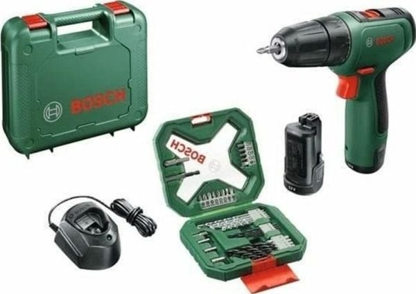 Bosch EasyDrill 1200, Borr med pistolgrepp, utan nyckel, Borstlös, 1 cm, 1500 RPM, 2 cm