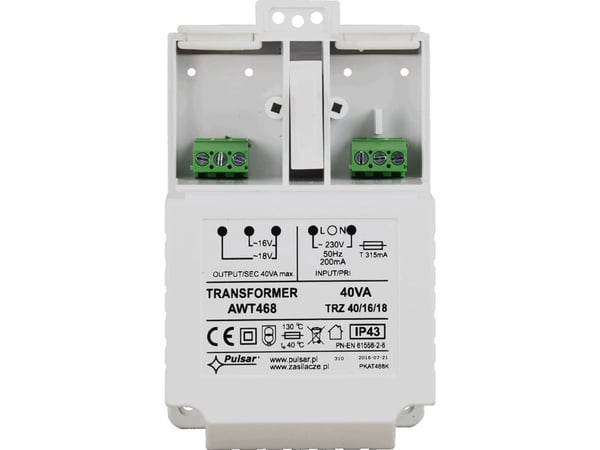 Pulsar strømforsyning for vekslende spenning AWT-468
