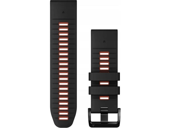 Garmin QuickFit-Armband 26 mm Silikon Graphit/Spark Orange (010-13393-05)