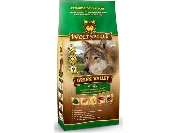 Wolfsblut Wolfsblut Green Valley Karma Dla Psa Jagnięcina Łosoś 12.5kg