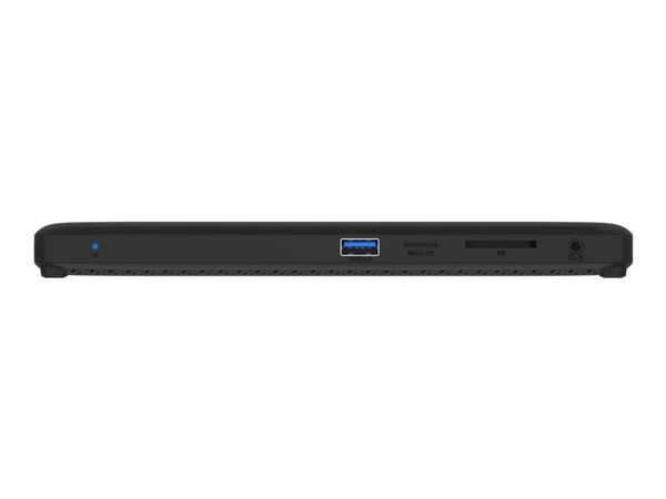 ICY BOX IB-DK2116AC - Dokkingstasjon - USB-C 3.2 Gen 2 / Thunderbolt 3 / Thunderbolt 4 - 2 x HDMI, DP - 1GbE