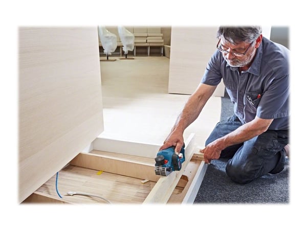 Bosch GHO 12V-20 Professional - Høvelmaskin - trådløs - 2 batterier - 12 V