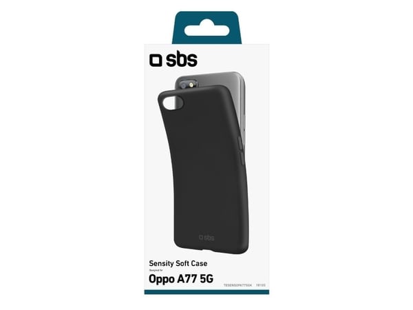 SBS Sensity-skal till Oppo A77 5G. Svart