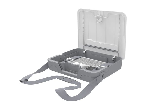 Fellowes Breyta - Notebookbæreveske - built-in notebook riser - 14" - hvit