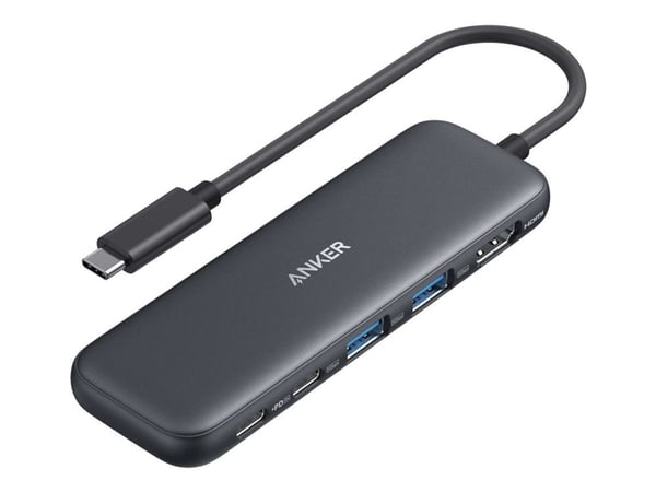 ANKER 332 USB-C HUB (5-IN-1) SVART