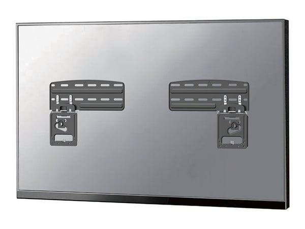 Neomounts WL30-265BL1 - Monteringssett (veggmontering) - Ultra-Flat, fast - for digitalskiltings LCD-panel / LCD-skjerm - stål - svart - skjermstør...