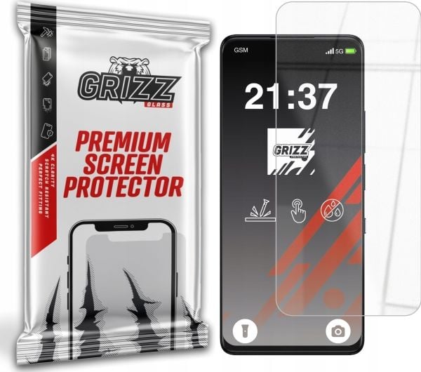 GrizzGlass Szkło hybrydowe GrizzGlass HybridGlass til TCL 50 NxtPaper