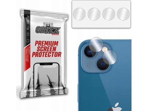 GrizzGlass HybridGlass kameraglass til Apple iPhone 15 Plus