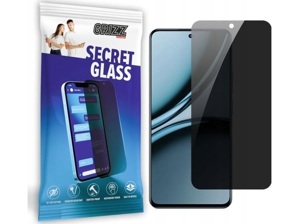 GrizzGlass GrizzGlass SecretGlass Privacy Glass for Realme Narzo 70