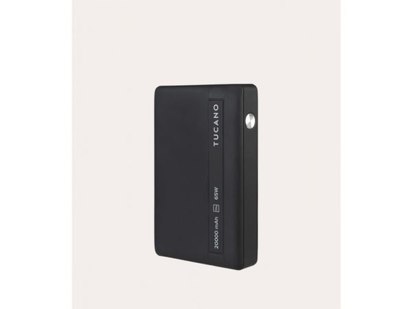 Tucano Power bank per laptop, 20000 mAh, Svart