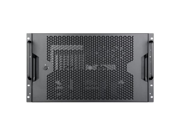 SilverStone RM600 - Rackmonterbar 6U - SSI EEB - ingen strømforsyning (ATX / PS/2) - USB