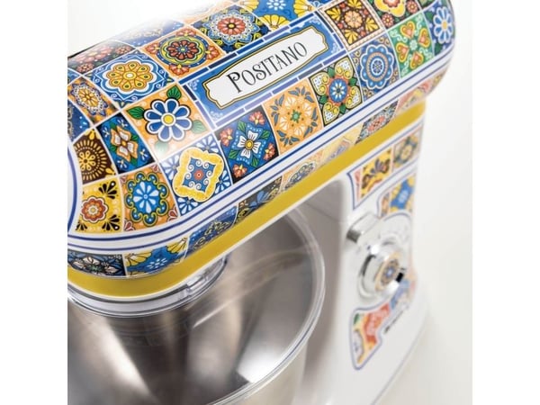 Ariete 1588/0P, Stavmikser, Blå, Gul, Elting, Miksing, 5,5 L, Vending, Rustfritt stål